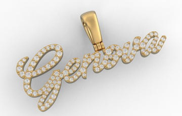 Genova Custom Name Plate