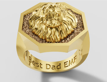 Custom Lion Ring 50% deposit