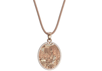 Jesus Praying Medallion
