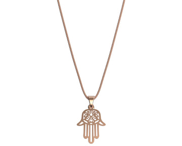 Plain Gold Hamsa Hand