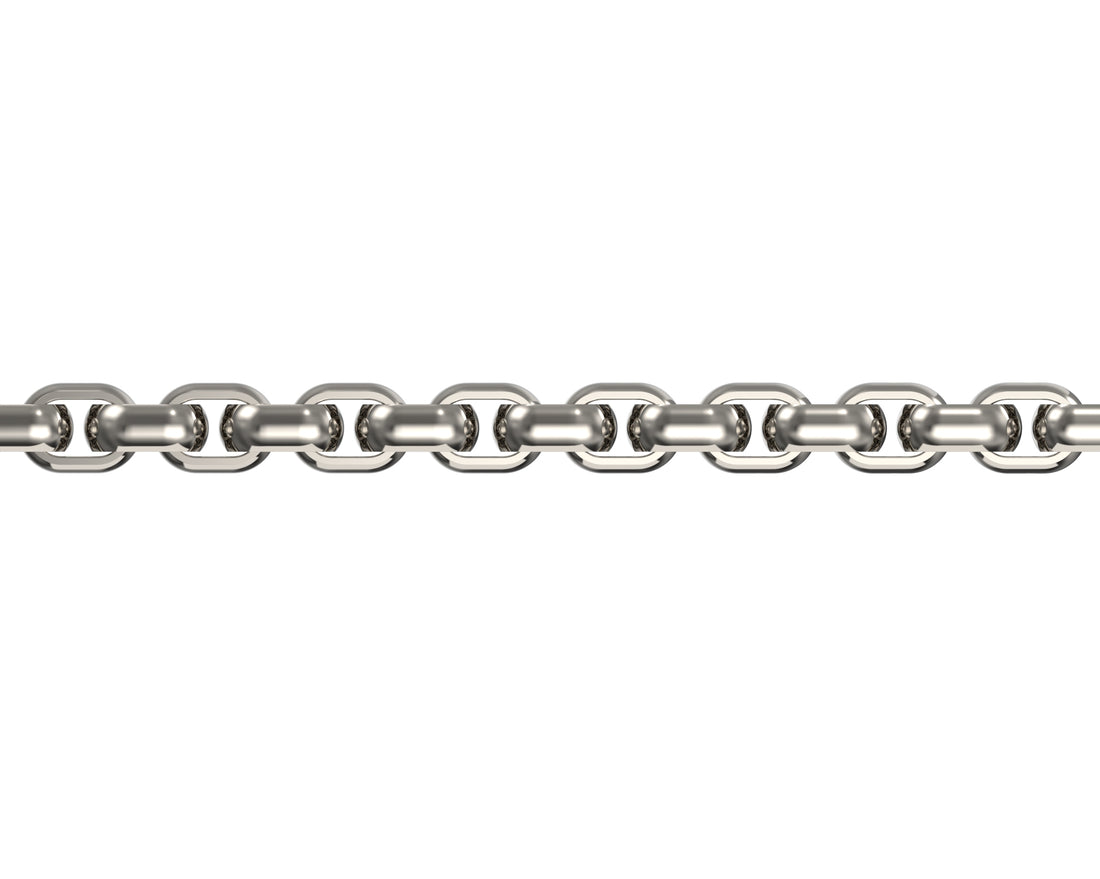 Oval Link Plain Gold
