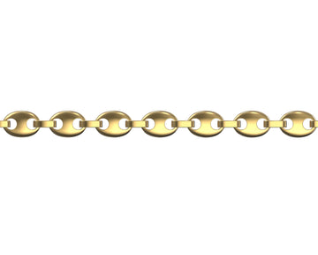 Ocean Link Plain Gold