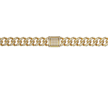 Curb Link All Diamonds