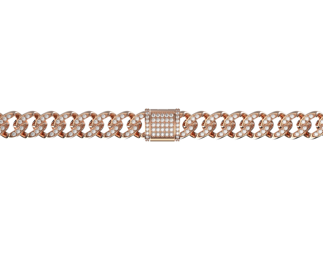 Curb Link All Diamonds