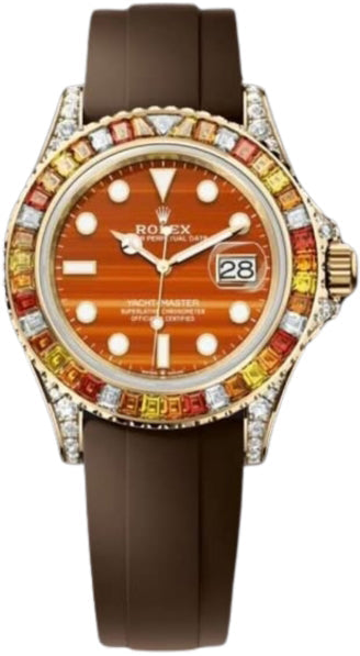 Rolex Yacht-Master 40 Yellow Gold Carnelian Dial – M126678SAJOR-0003 - 2026