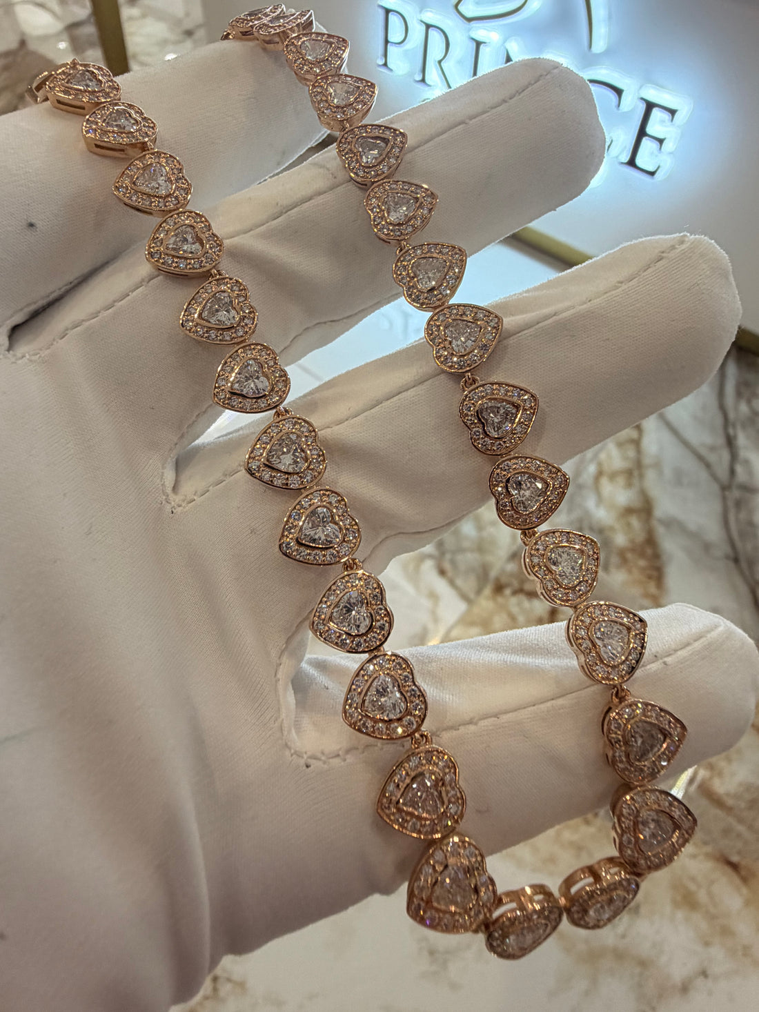 Heart Diamond Necklace