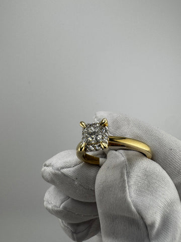 .38cttw Princess Cut Ring