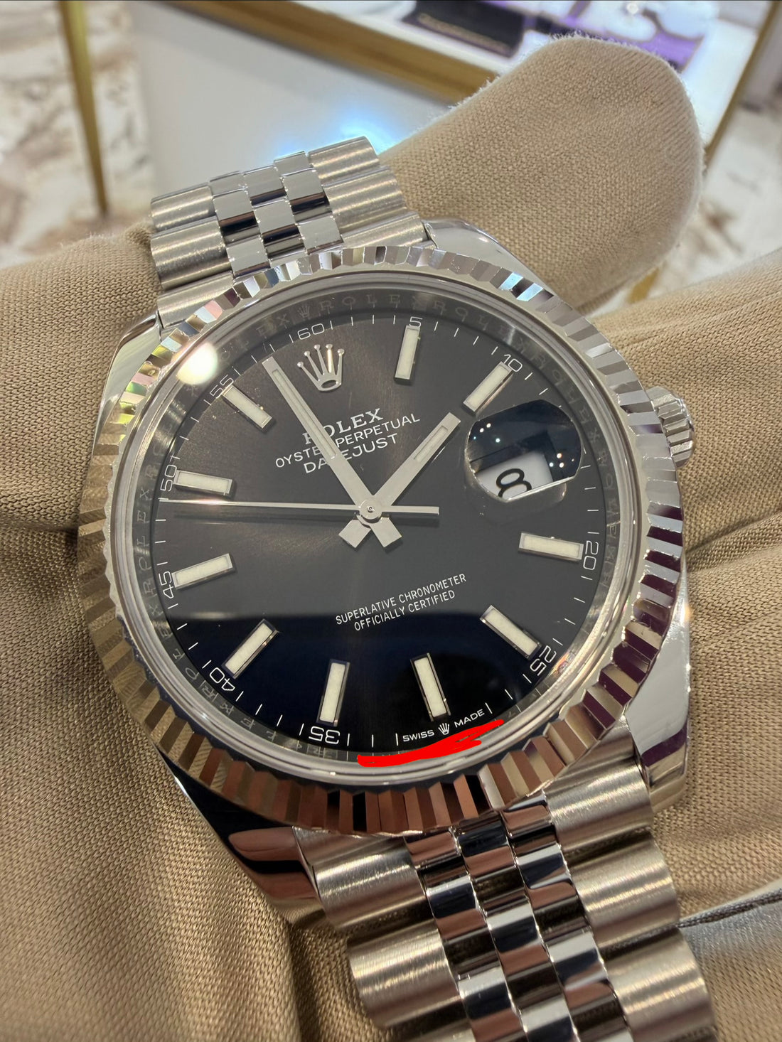 41mm DJ Black Dial 2023
