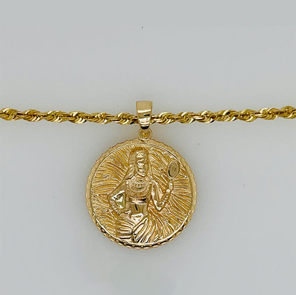 Custom Medallion Sculpture Pendant