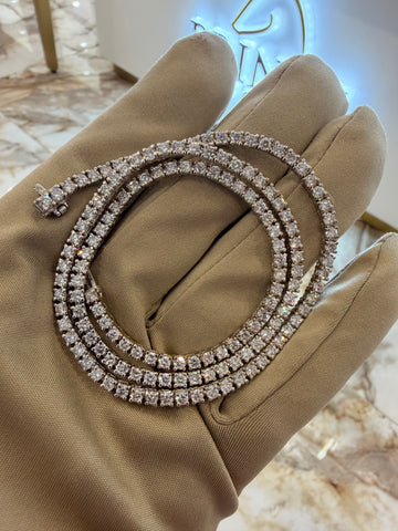10.78cttw Tennis Necklace
