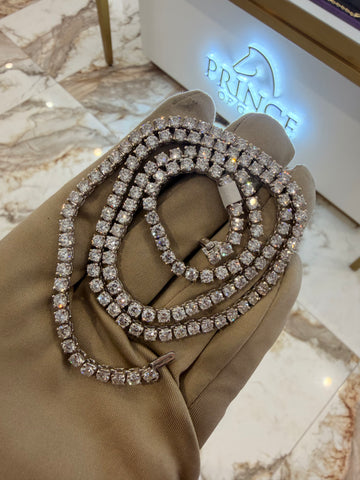 24.10cttw Tennis Necklace