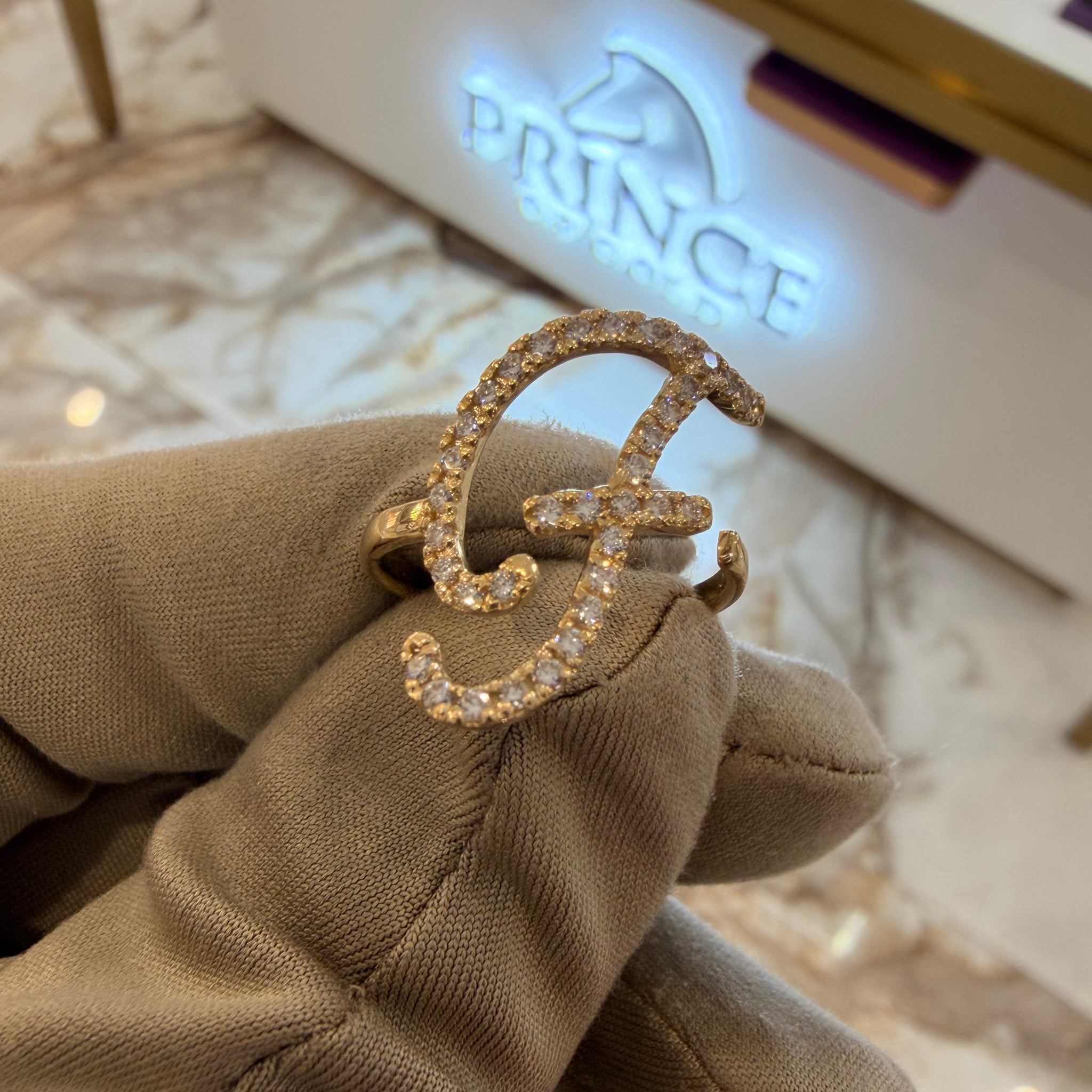 Cursive Initial Ring