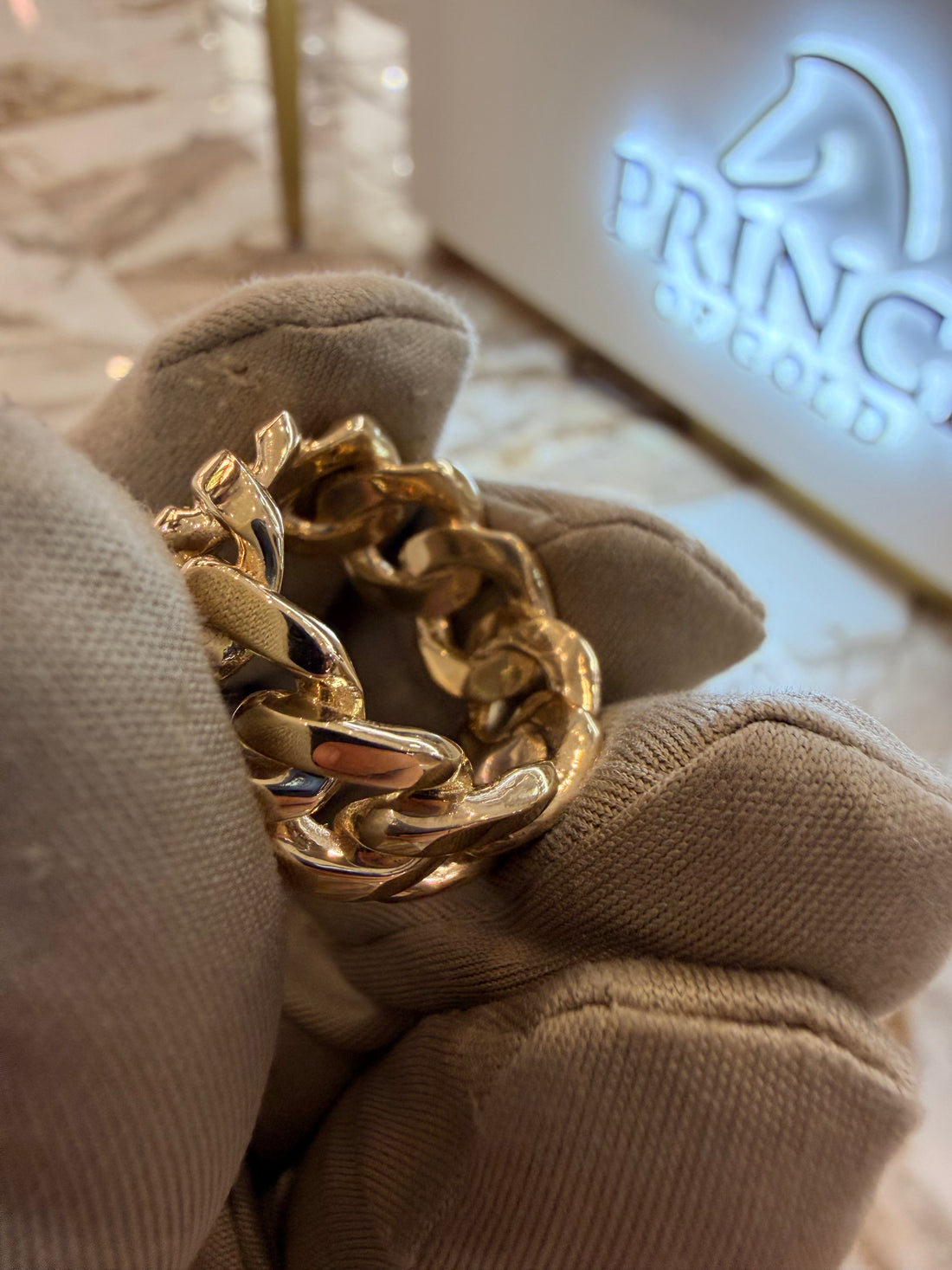 11mm Plain Cuban Link Ring