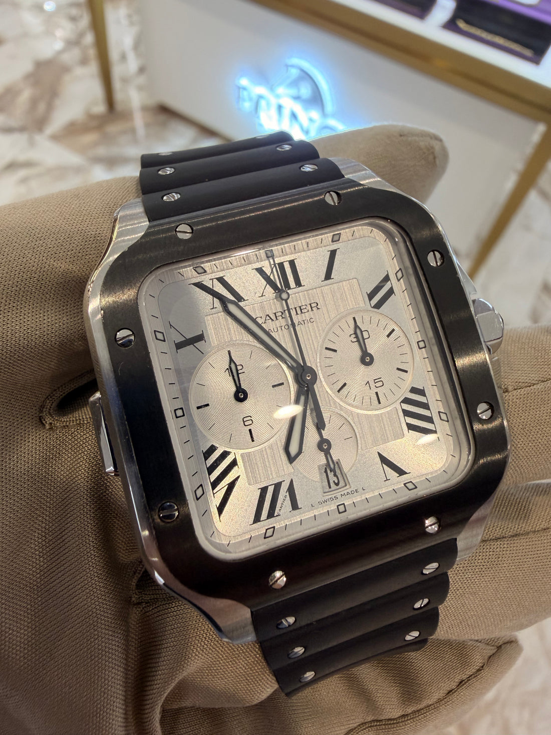 Cartier Santos Chrono XL