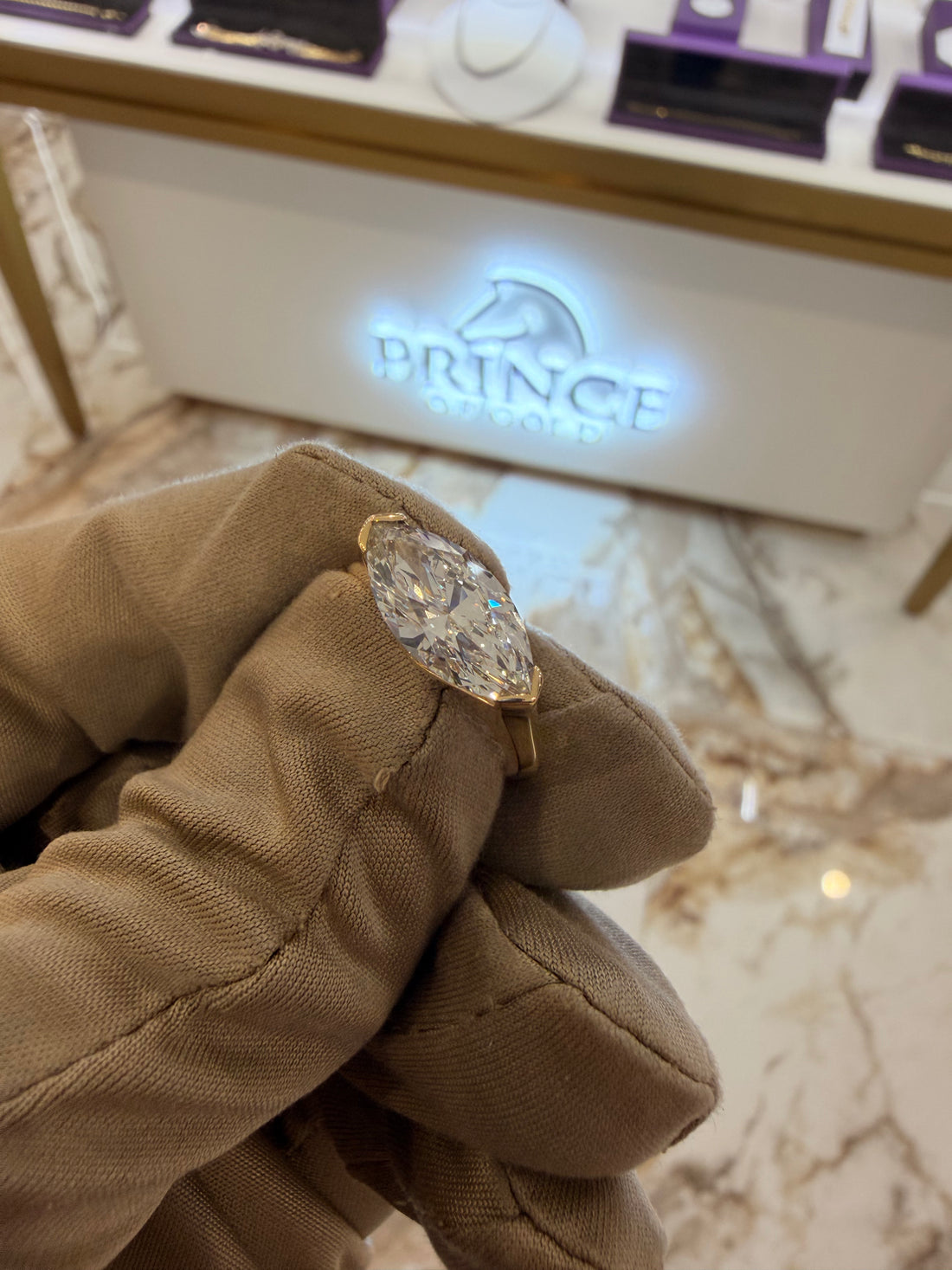 Marquise Splendor Ring