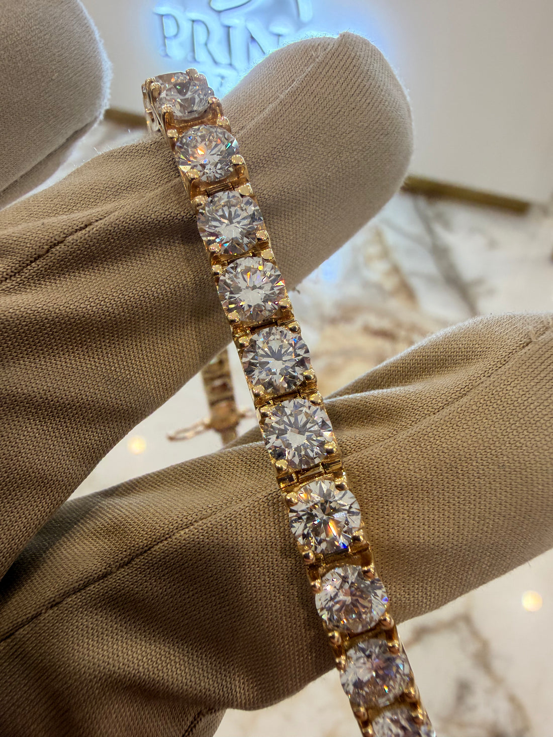 21.75cttw Tennis Bracelet