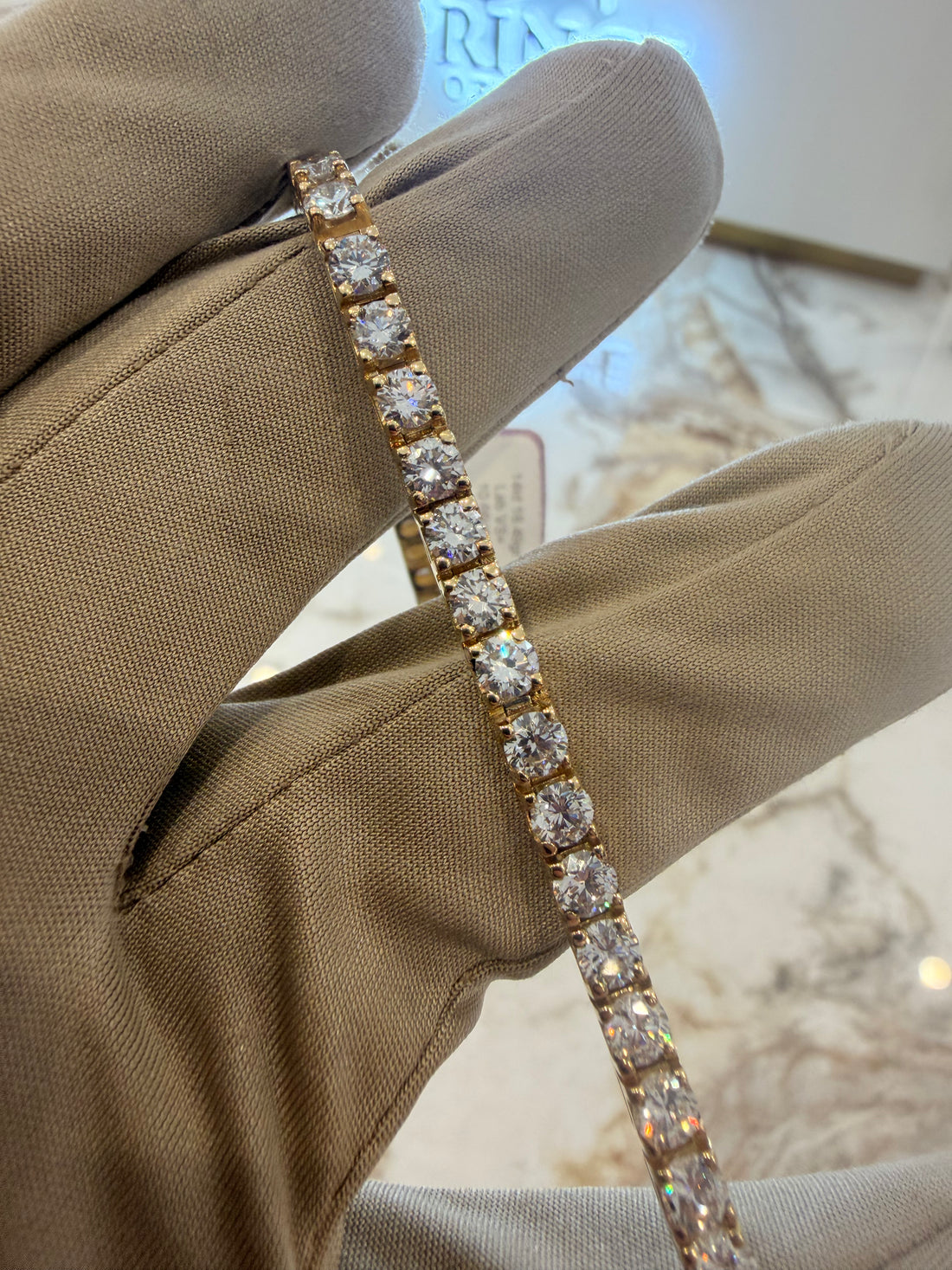 10.66cttw Tennis Bracelet