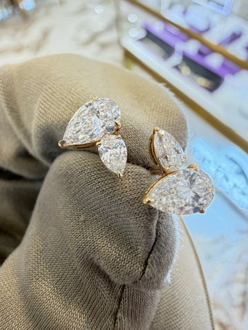 Elysian Pears Diamond Studs