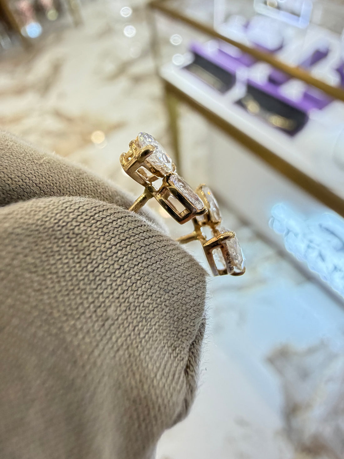 Elysian Pears Diamond Studs