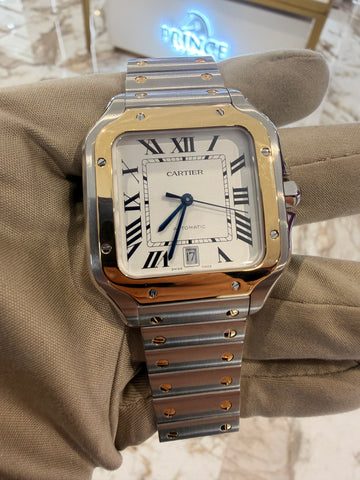 Cartier Santos Two Tone