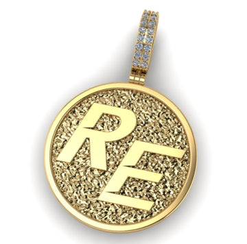 RE custom pendant 50% deposit