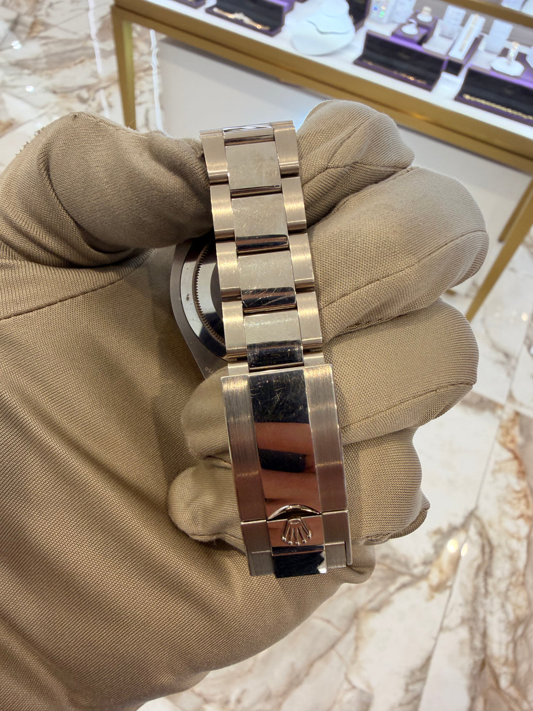 18kt White Gold GMT Sprite 2025