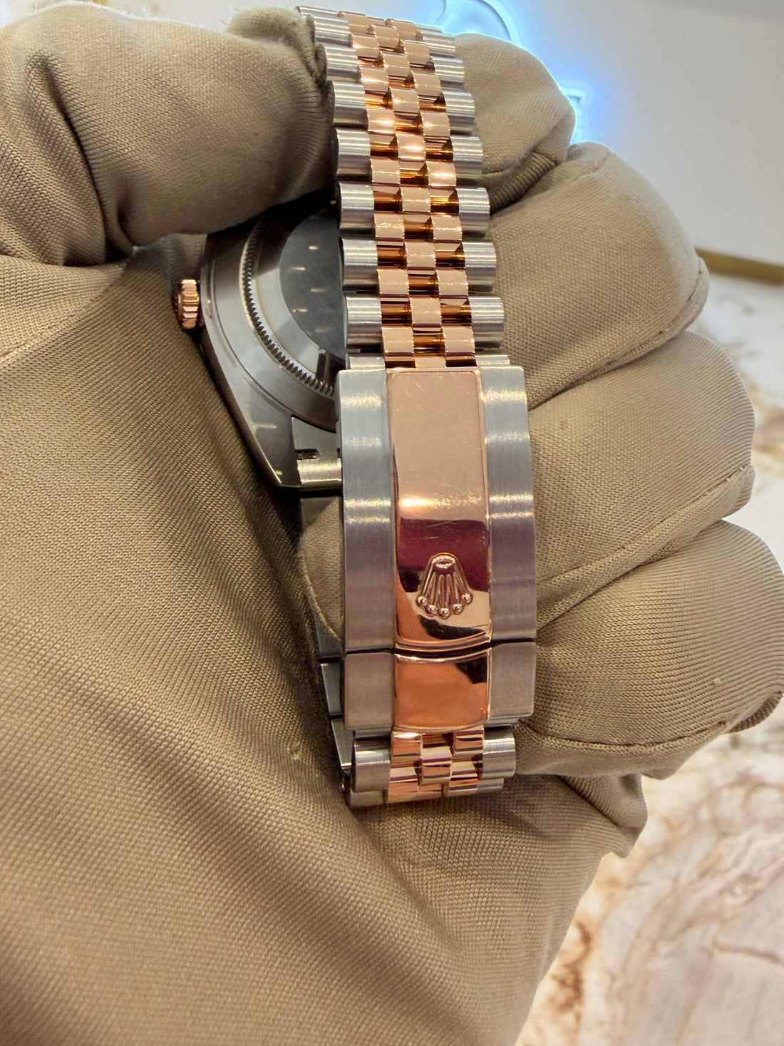 DJ 41mm Diamond Chocolate Dial