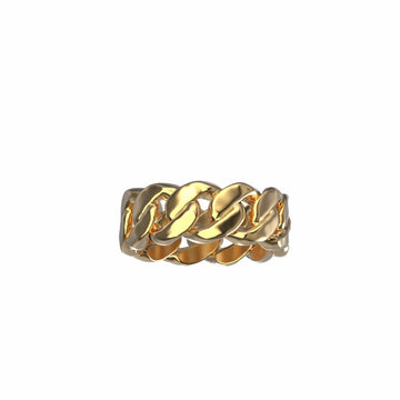 11mm Cuban Link Ring