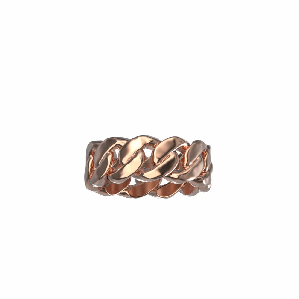 11mm Cuban Link Ring