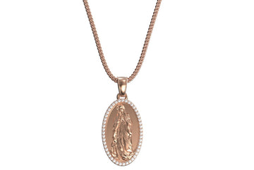 Virgin Mary Medallion