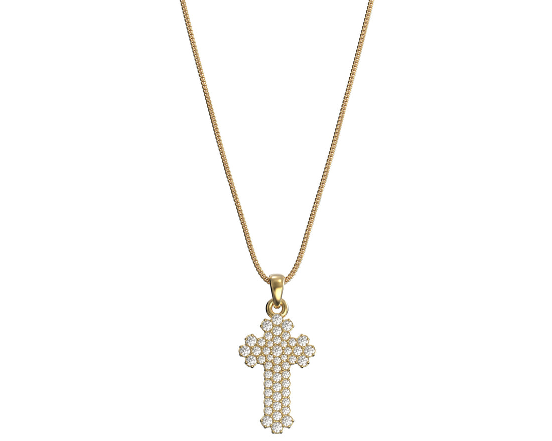 Cluster Diamond Cross