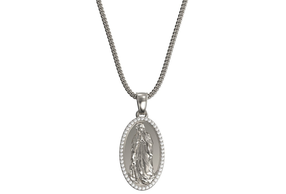 Virgin Mary Medallion