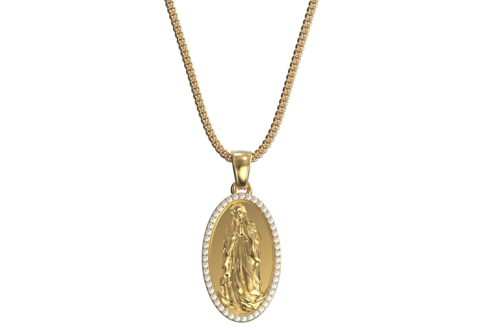 Virgin Mary Medallion