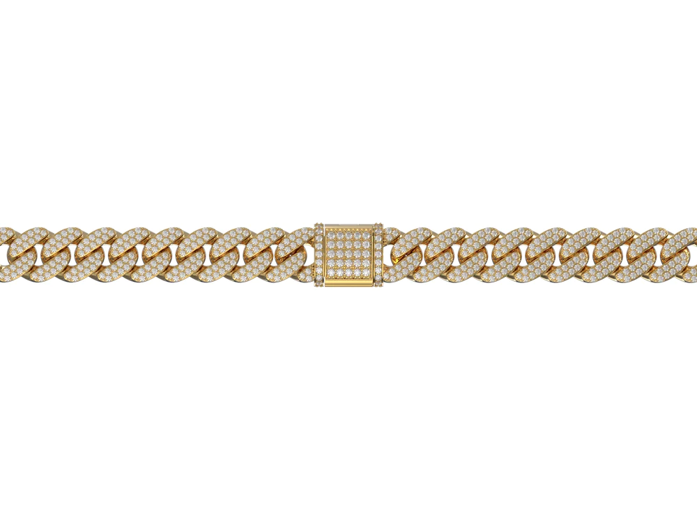 Diamond Cuban Link Bracelets